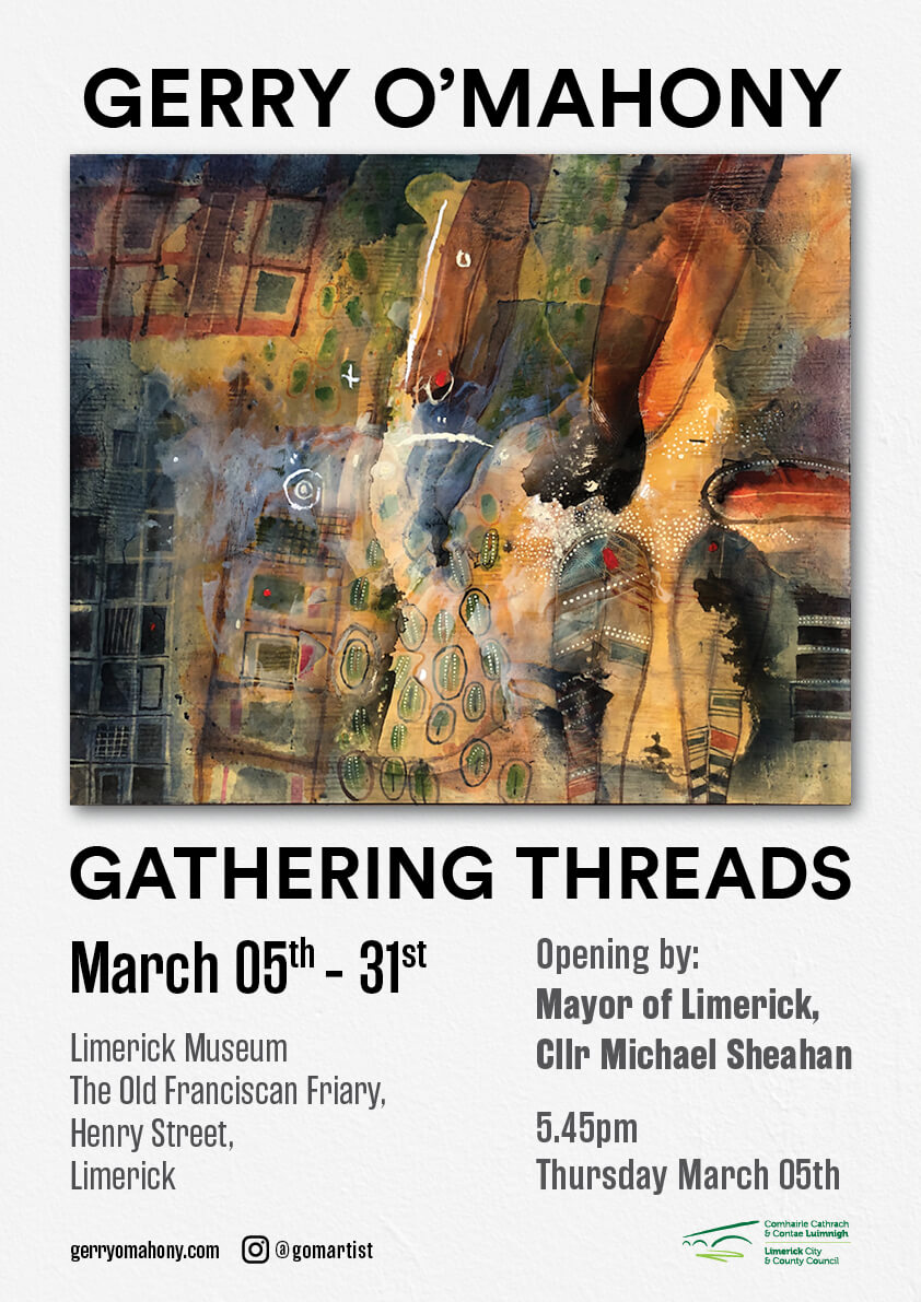 Gathering Threads Exhibition Gerry O'Mahony